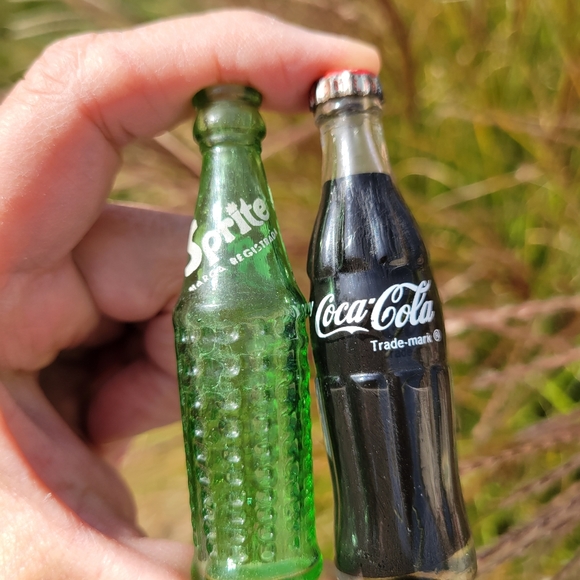 Vintage Mini Coca - Cola & Sprite Bottles ~ MCM ~ Retro ~ Fun ~ Coke ~ Nostalgic - Picture 7 of 16